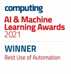 Computing Awards 2021 - Best use of automation