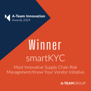 Most Innovative Supply Chain Risk Management / Know Your Vendor Initiative Award